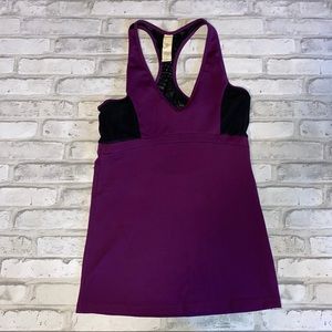 Aerie purple athletic tank top